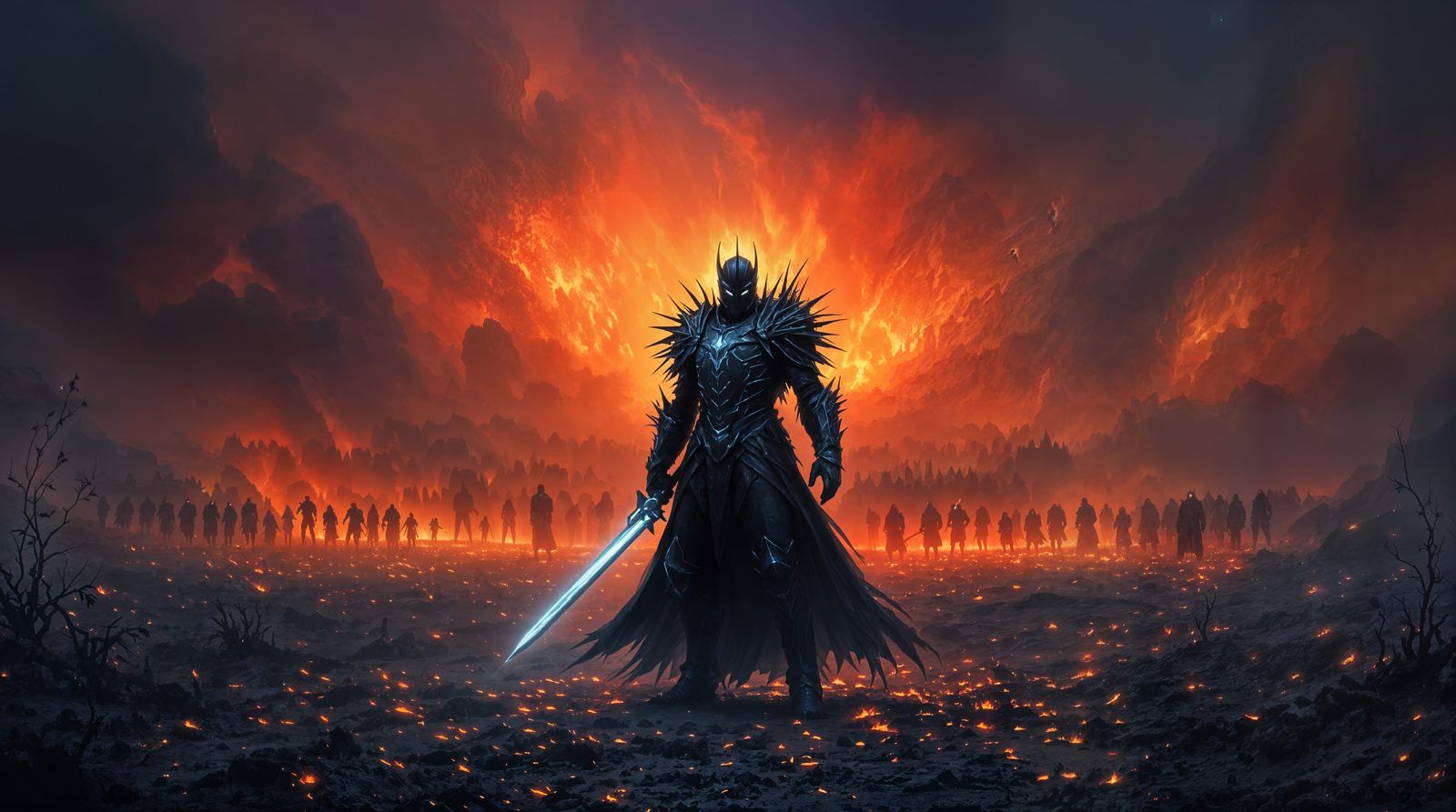 Ethereal Knight of the Blazing Wastes