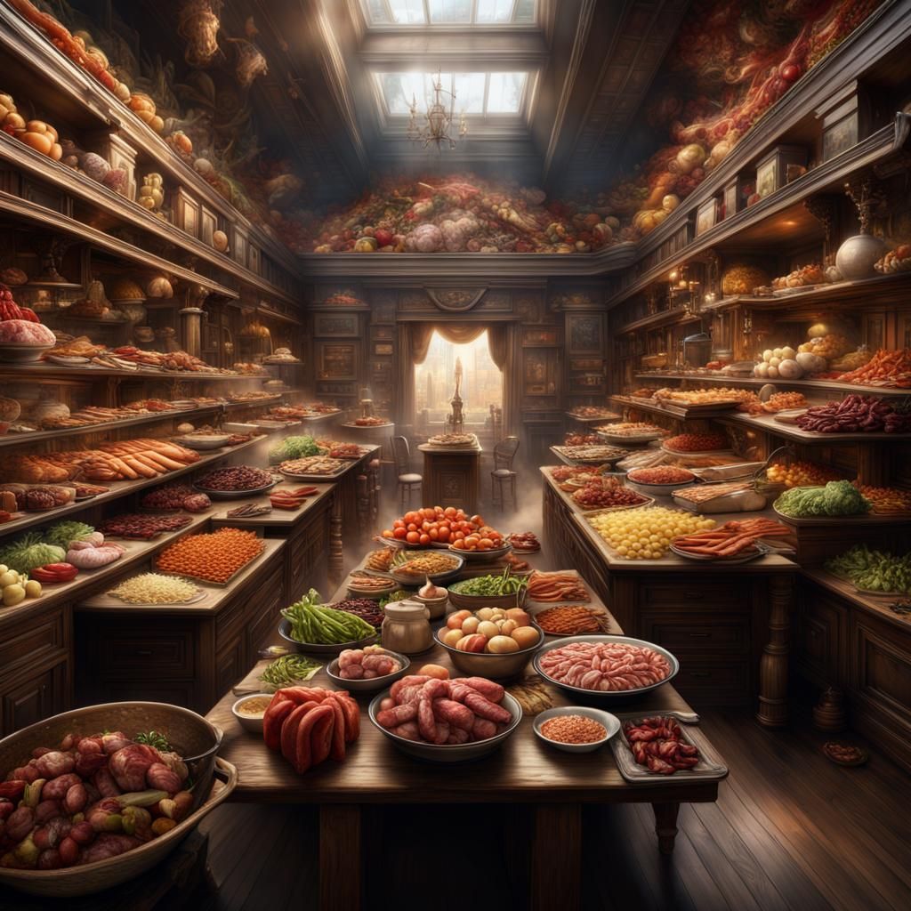 Epic Feast: An Infinite Room of Food