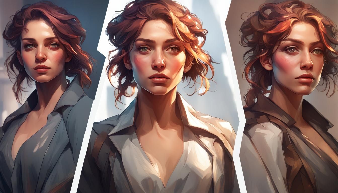 Successful Entrepreneur: Hyperdetailed Portrait in Artgerm S...