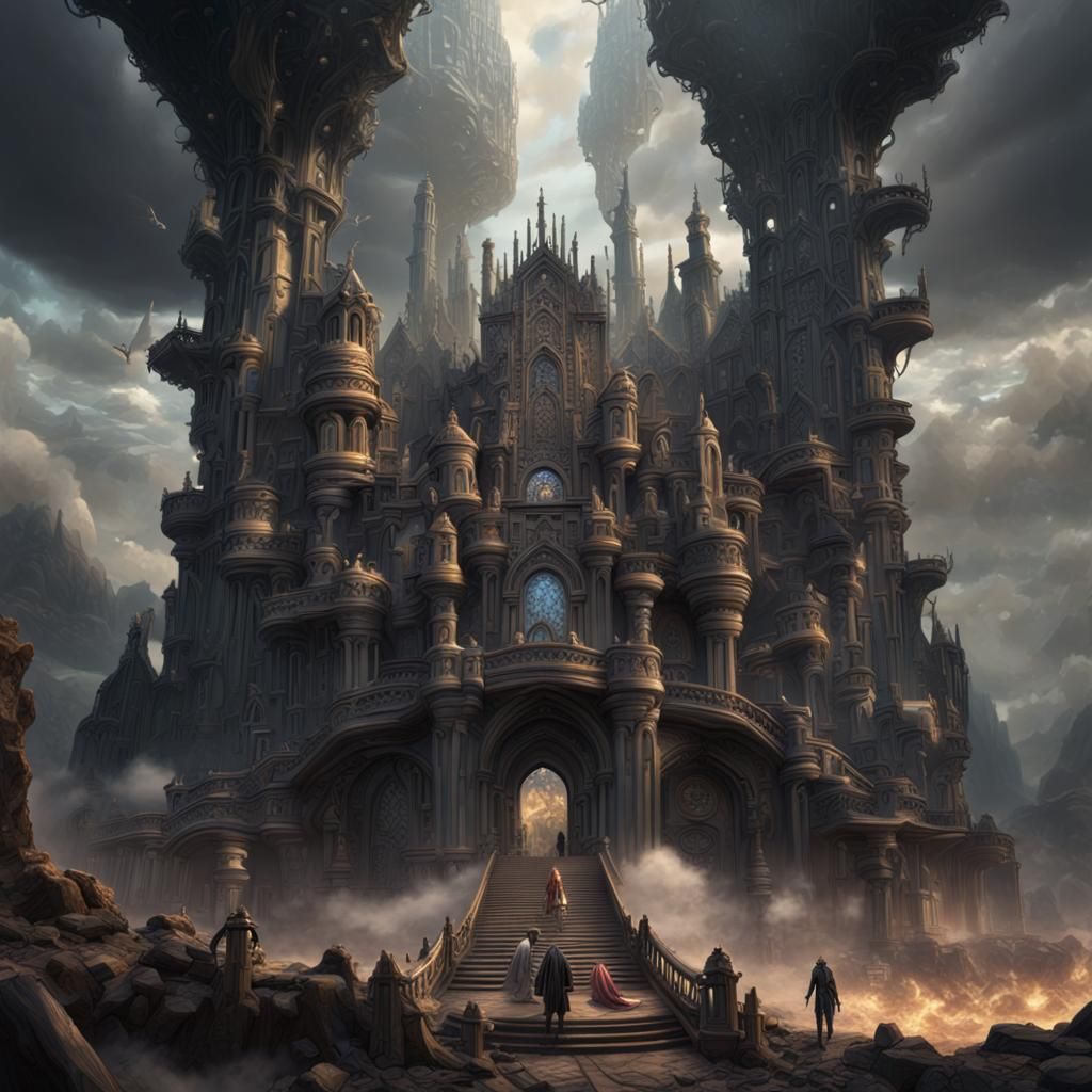 Grasp of Unity: Epic Cinematic Digital Painting