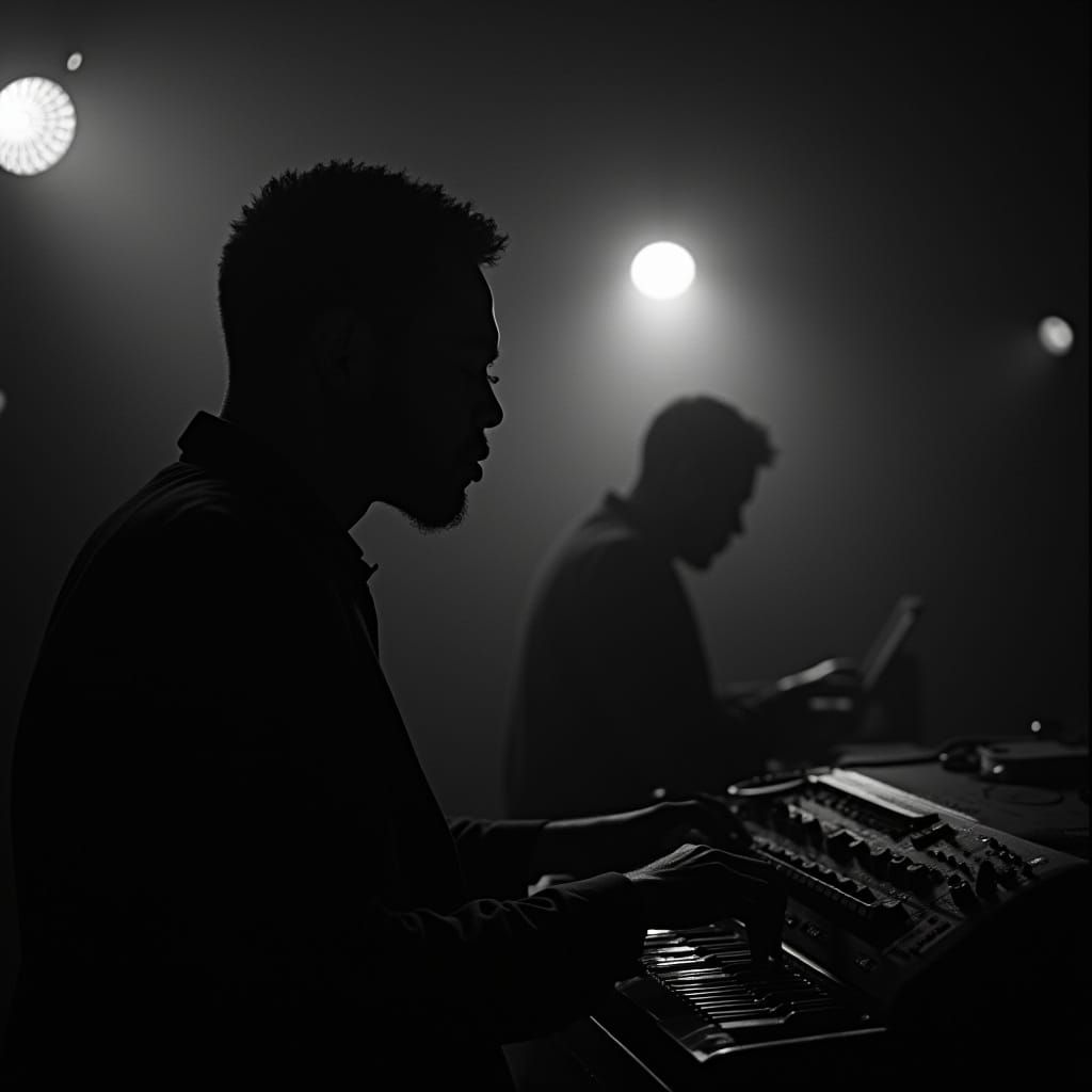 Noir Jazz Atmosphere Cinematic Film Still