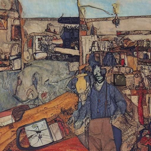 Aardvark in Expressionist Stop-Motion Style