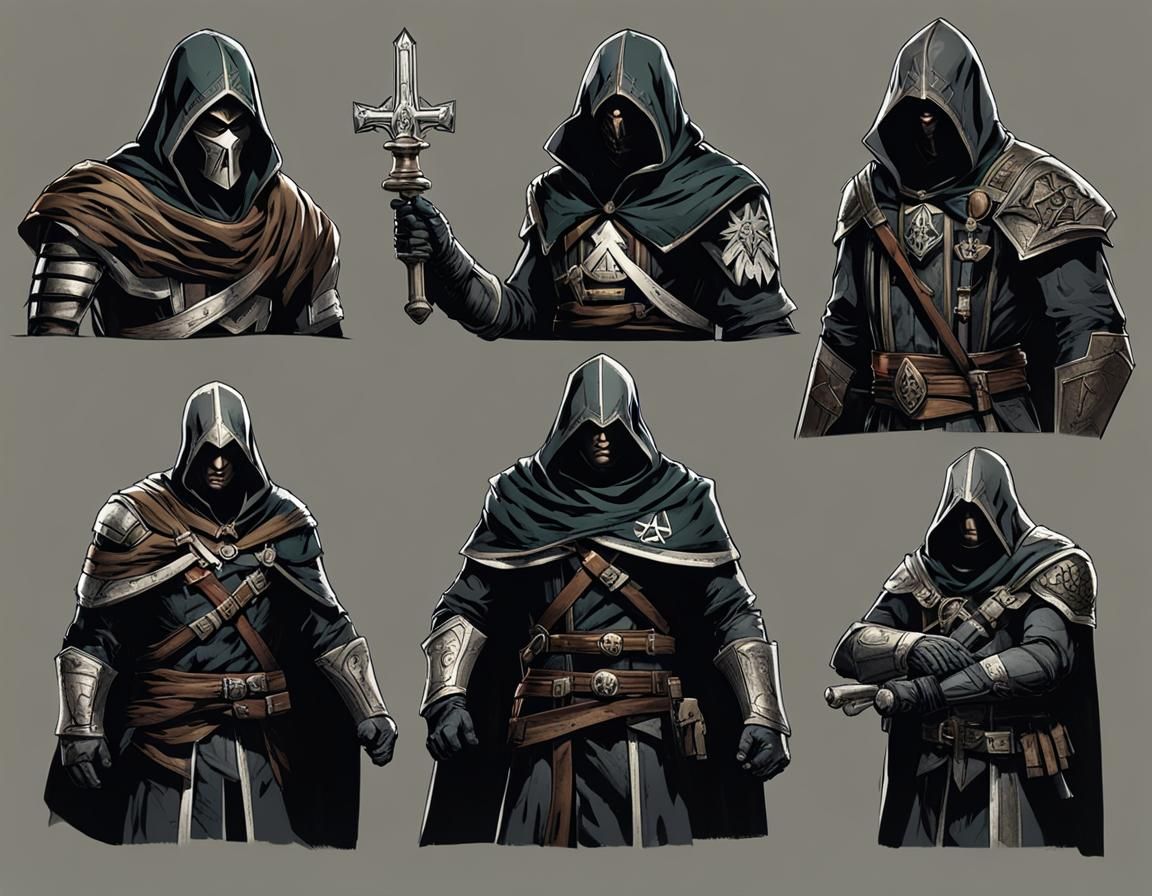 Dr. Doom as Assassin's Creed Templar
