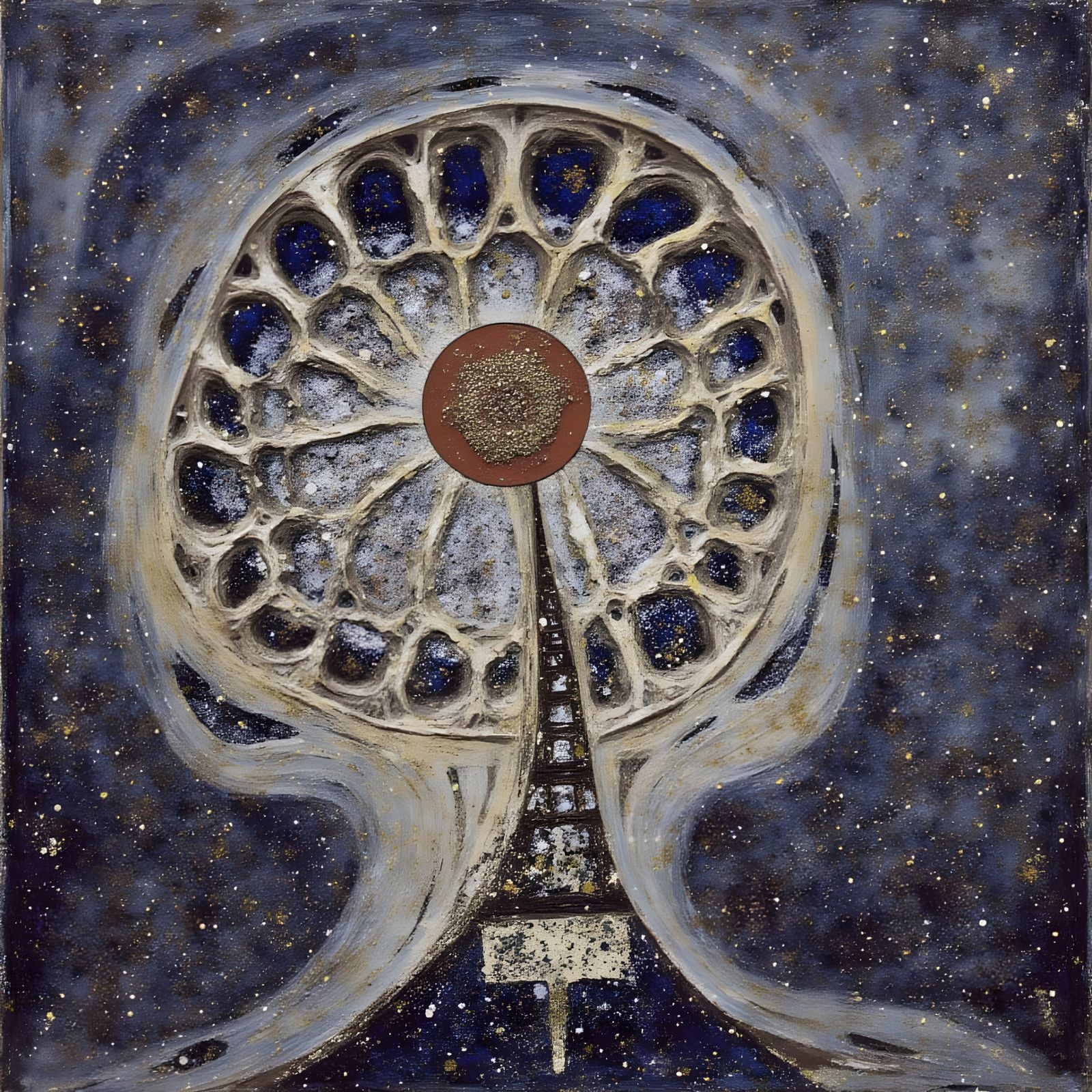 The Spirit of Christmas: A Festive AI Portrait