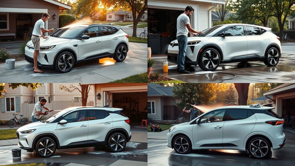 Sleek Futuristic Plymouth Horizon Hybrid in Phantom White