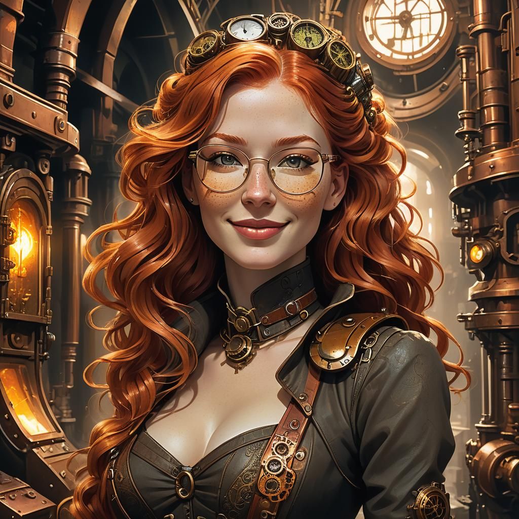 Steampunk babe