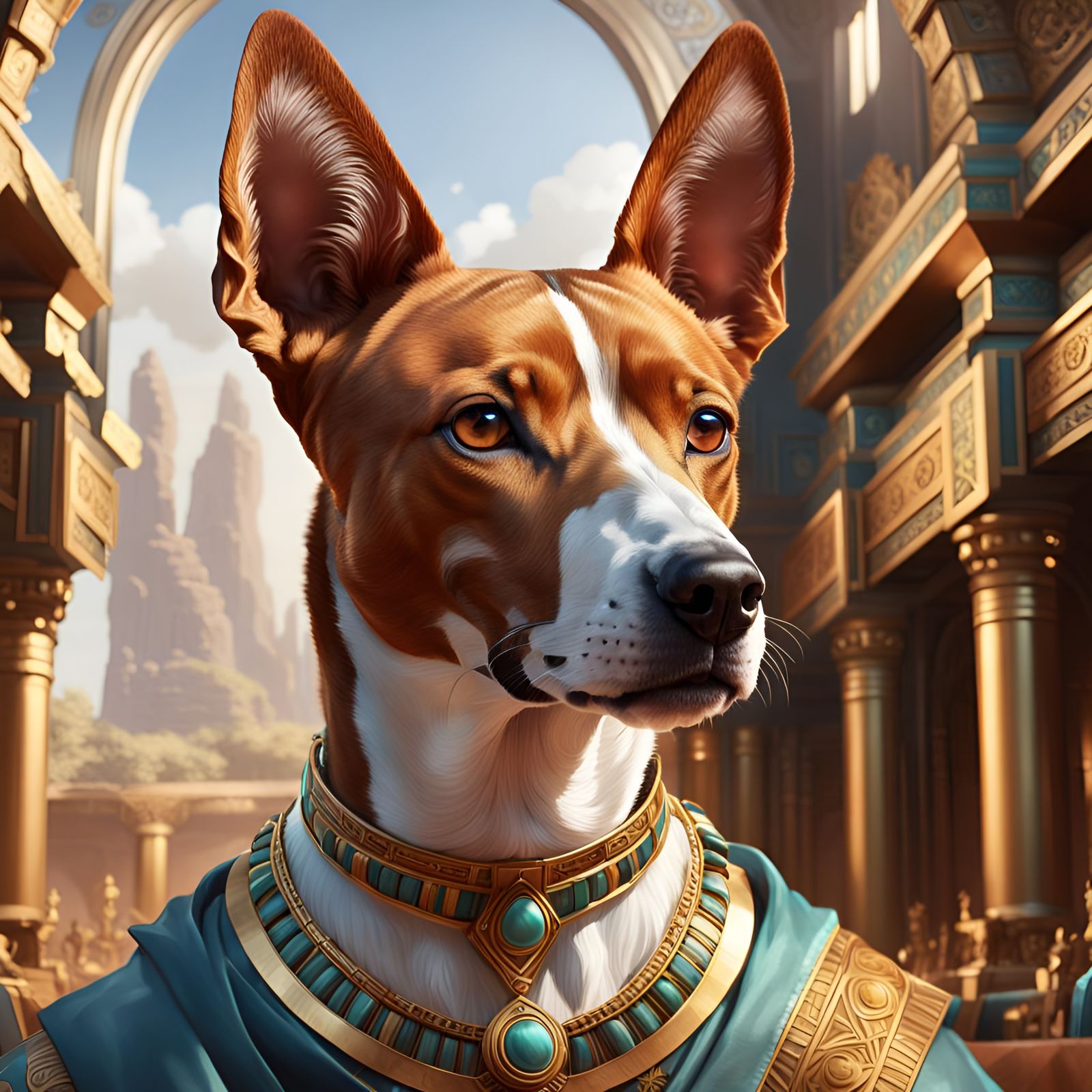 The Basenji, most regal of dogs