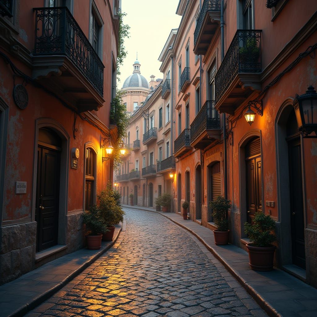 Roma Streets in Fantastical 8k Resolution