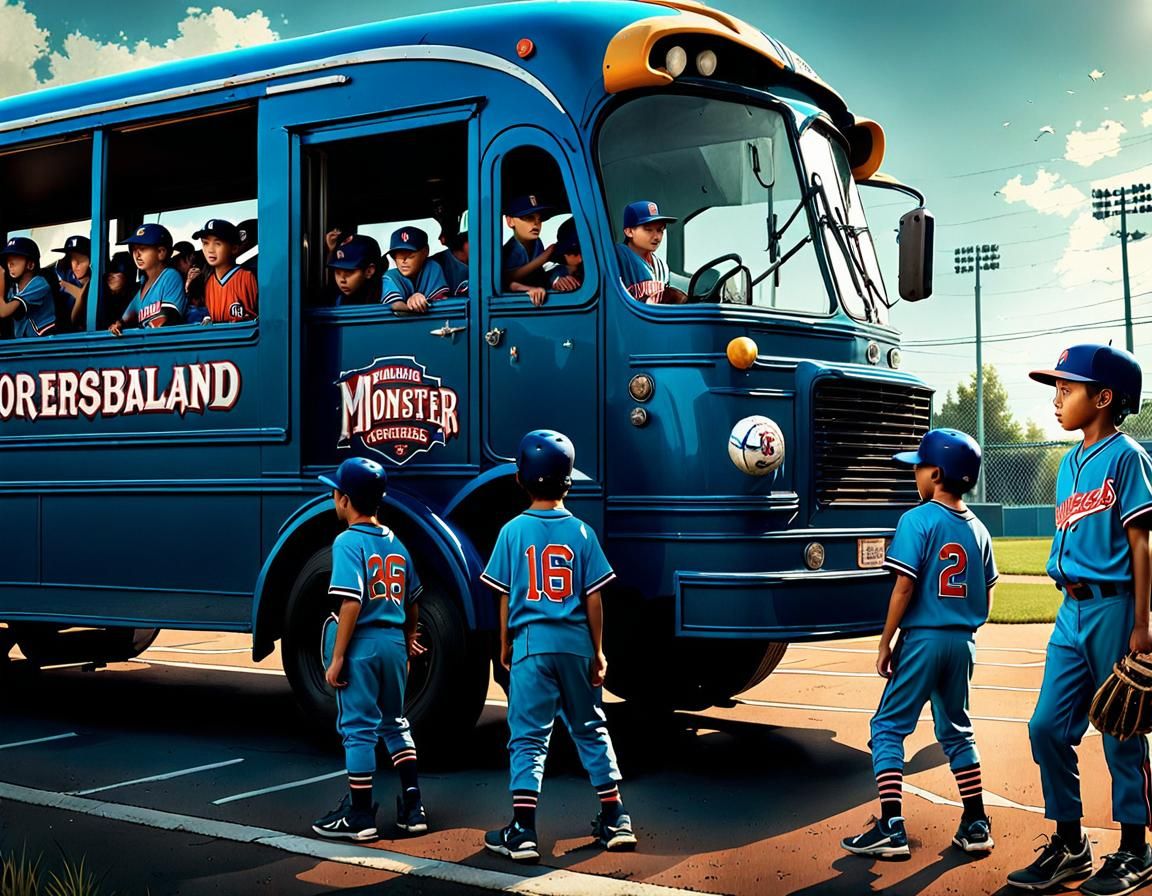 Monster Little League Team: Fantasycore Art