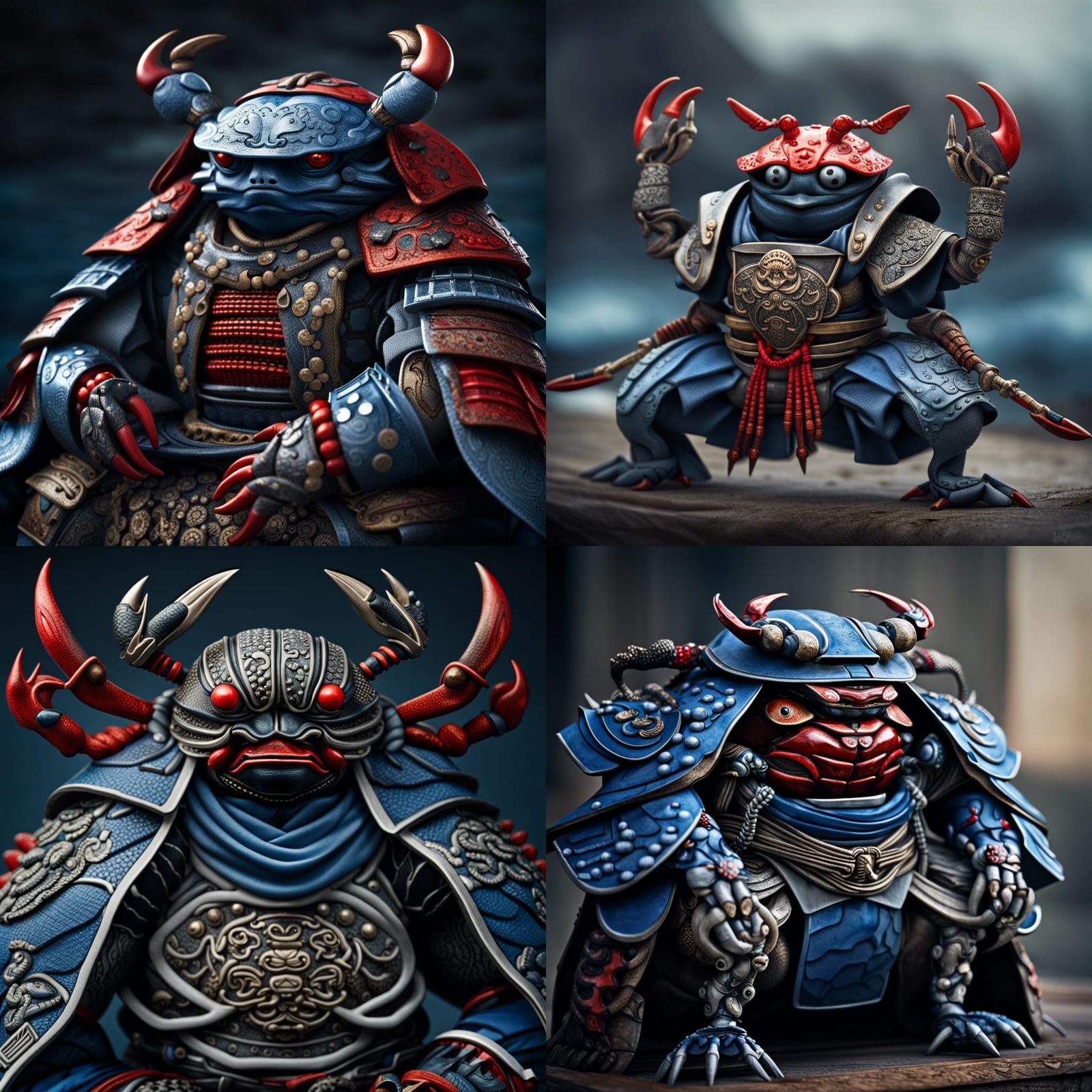 Crab clan samurai
