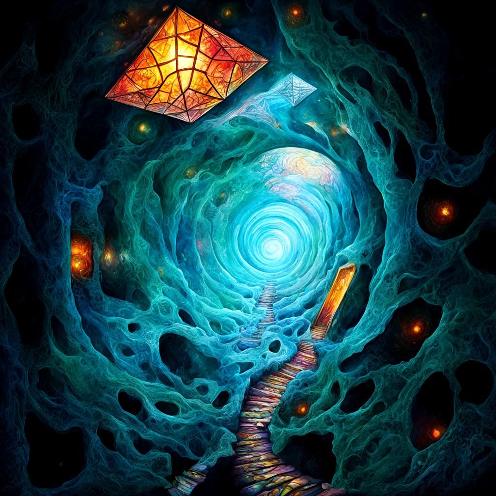 Ethereal Dreamscape: A Kaleidoscope of Fantasy and Fears