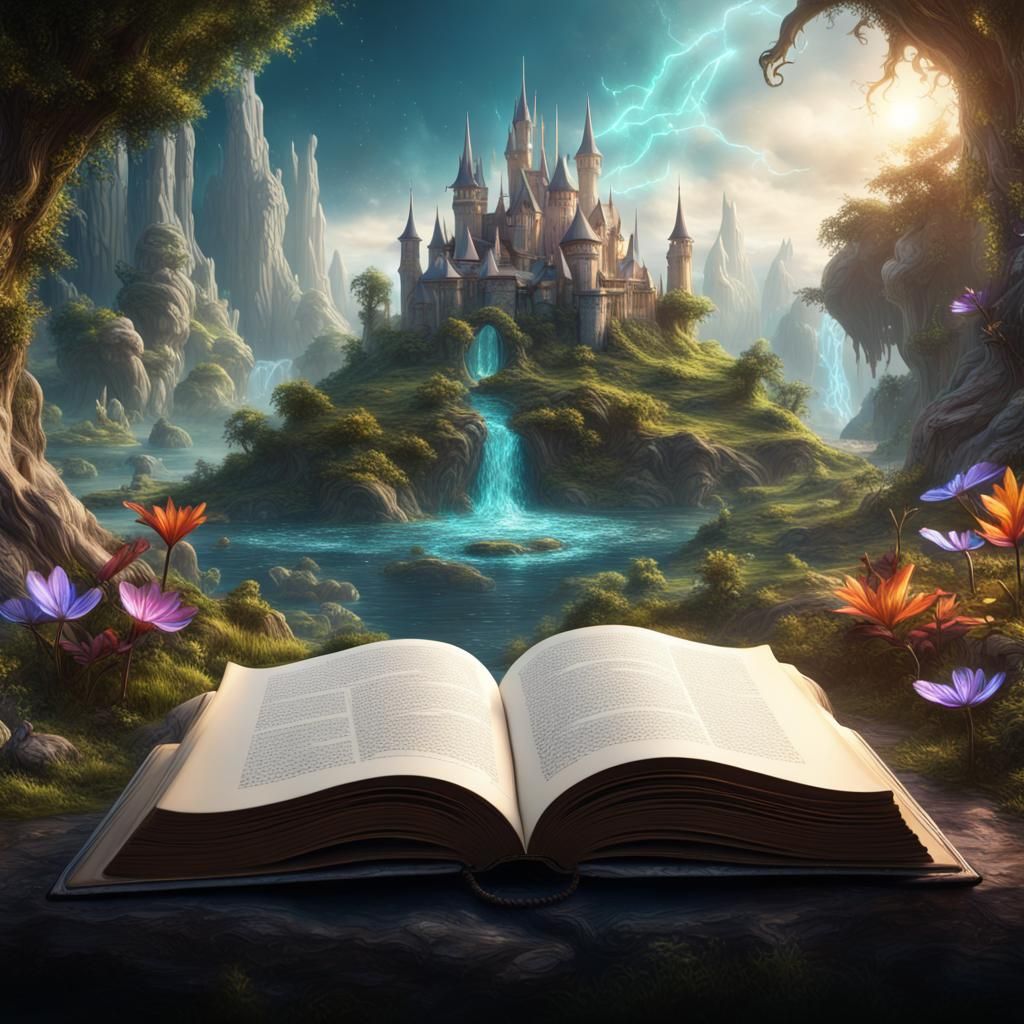 Magical World Emerges from Fantasy Book