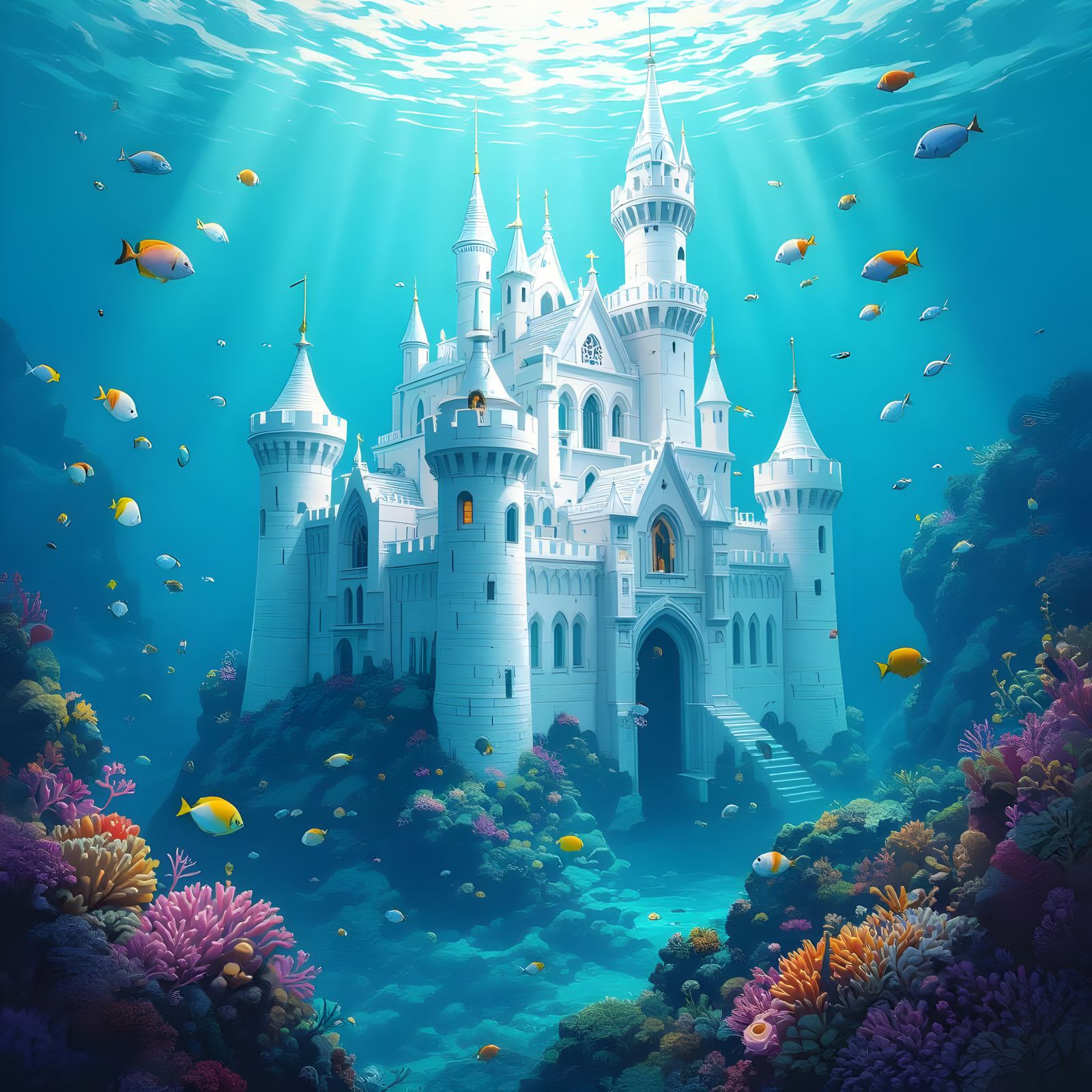 Submerged White Castle