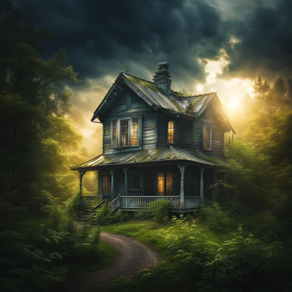 House Party Interrupted By Approaching Storm