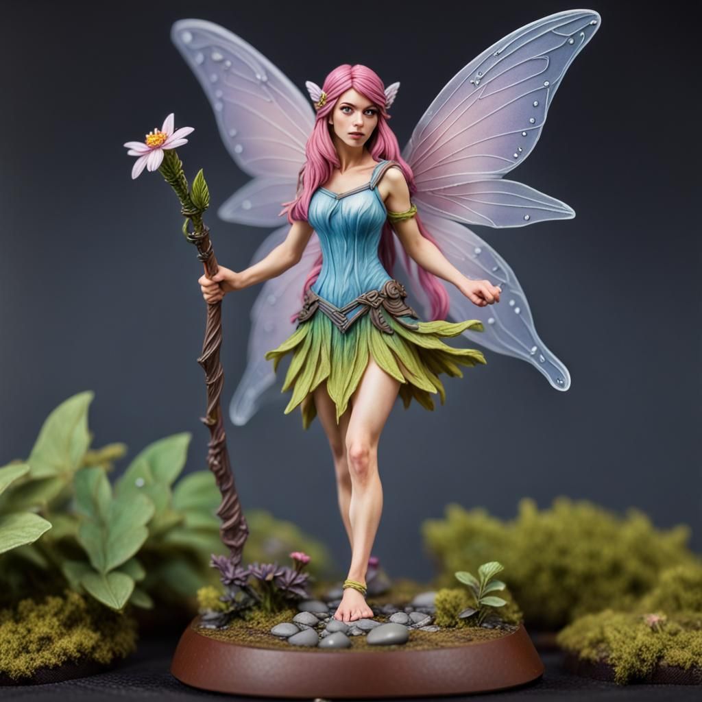 Fairy as D&D Miniature