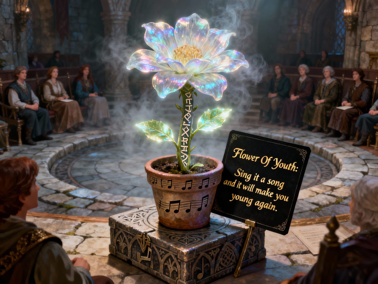 Magical Flower Of Youth in Medieval Auction