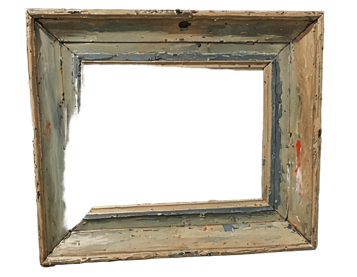 Tartan Paintbrush Gouache Impressionist Painting