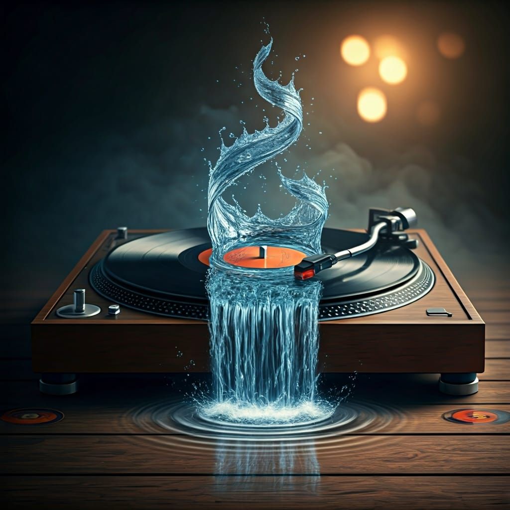 The melody winds through the grooves, coaxing water into a s...