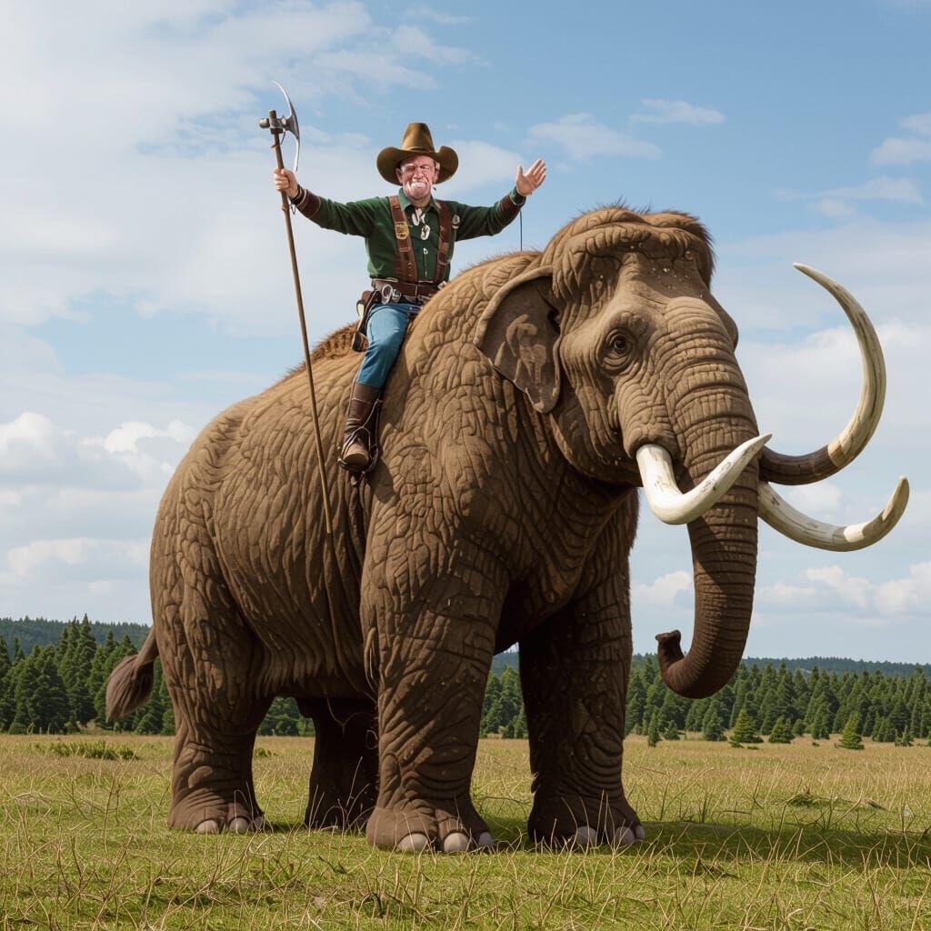 Mischievous Maven Rides Mastodons Magnificently