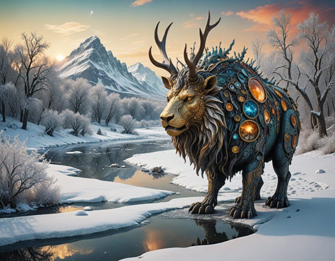 CRYPTID HYBRID DEER CREATURE - A RARE SIGHT