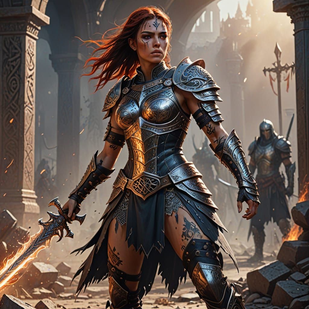 A female warrior