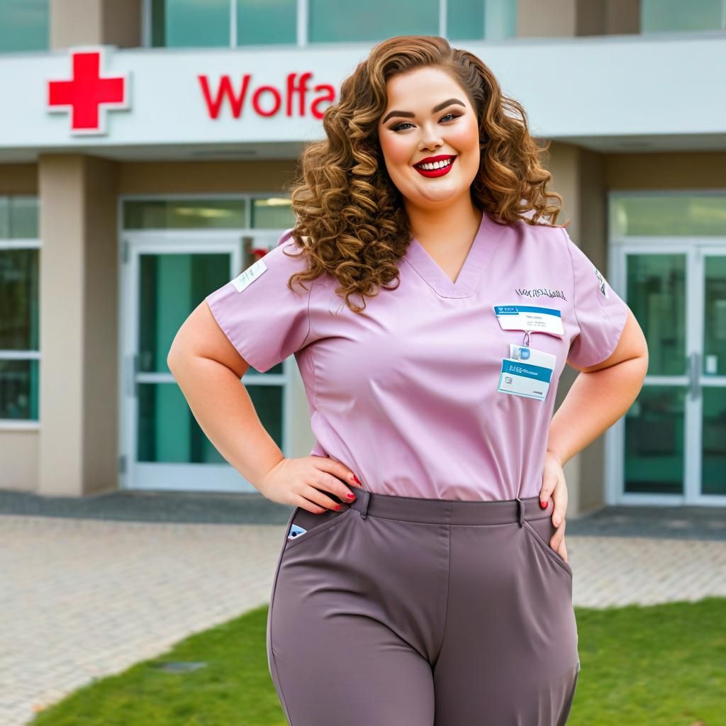 Plus-Size Nurse at Wolfgang Hospital