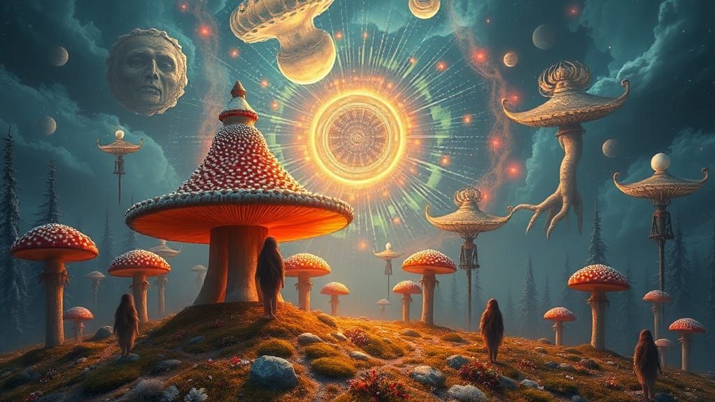 Hallucinatory Visions of a Siberian Shaman