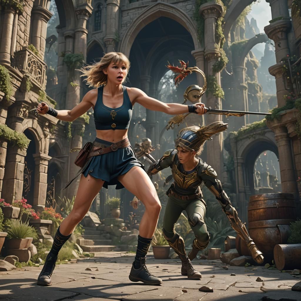 Buff Taylor Swift and Olive Rodrigo Workout: Detailed Matte ...