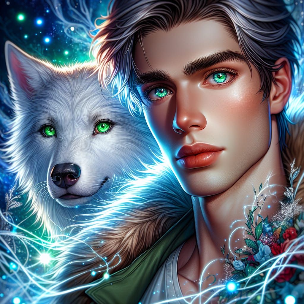 Wolfie and Unicorn Prince