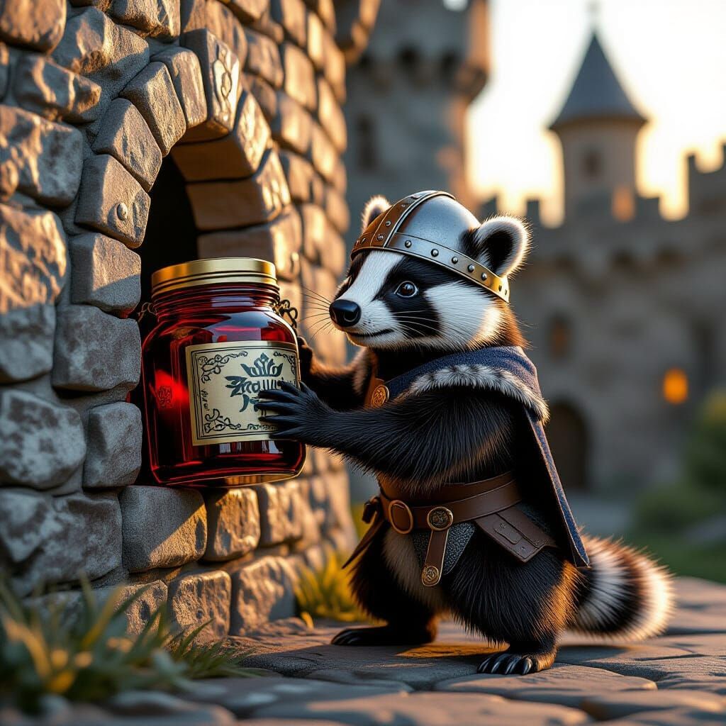 Badger and Jam: A Digital Art Adventure