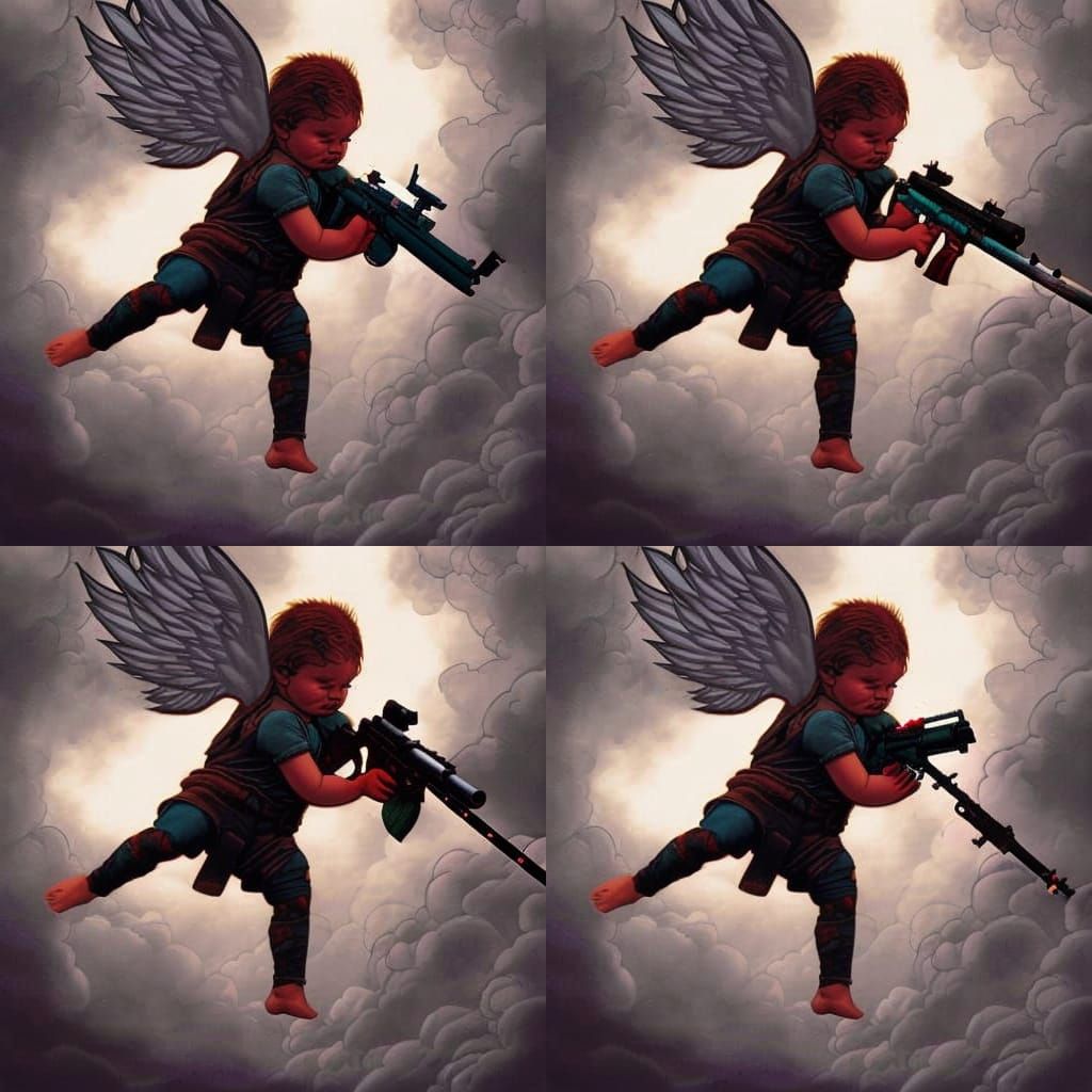 Evil Cupid with Sniper of Love