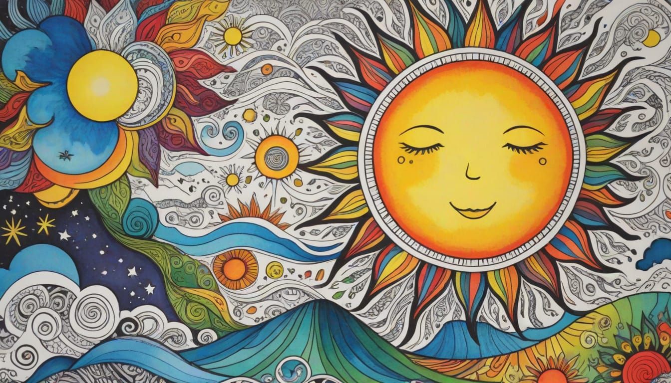 Zen Harmony of the Sun