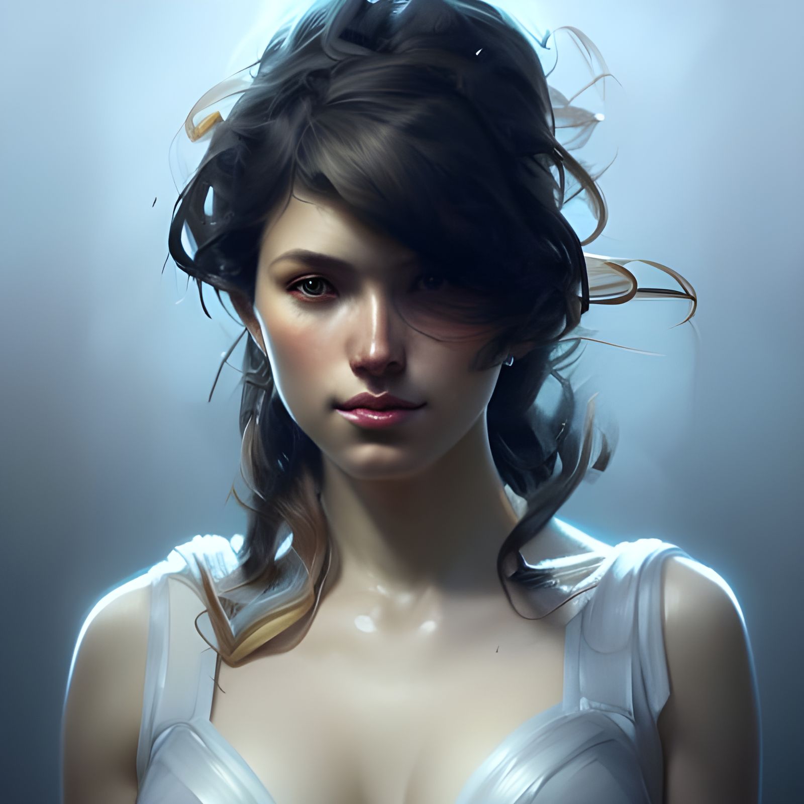 Detailed Portrait in Unreal Engine 5 Style