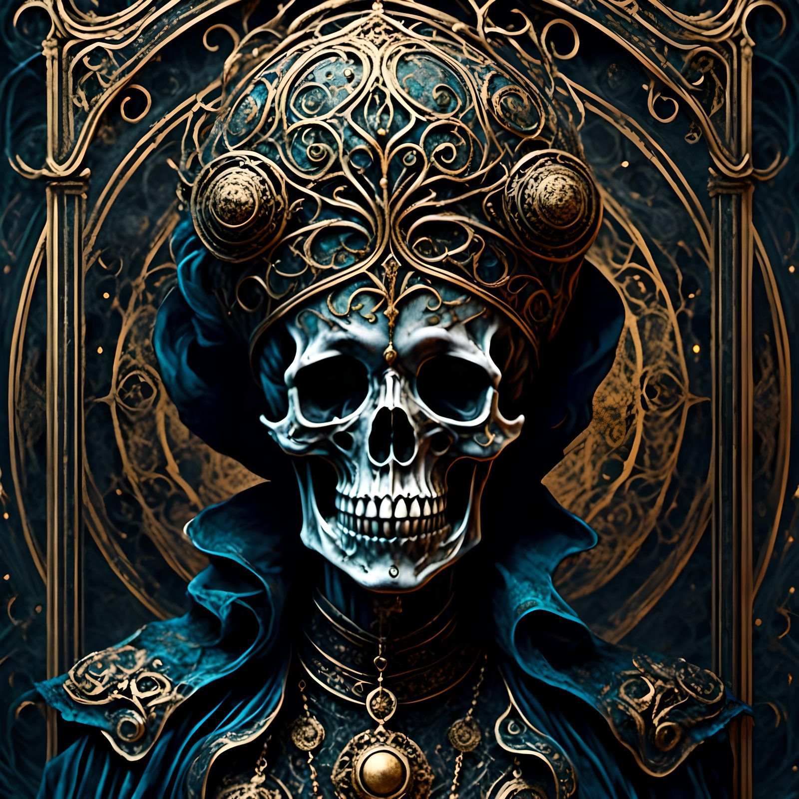 <lora:dark matters:1.0>The death card