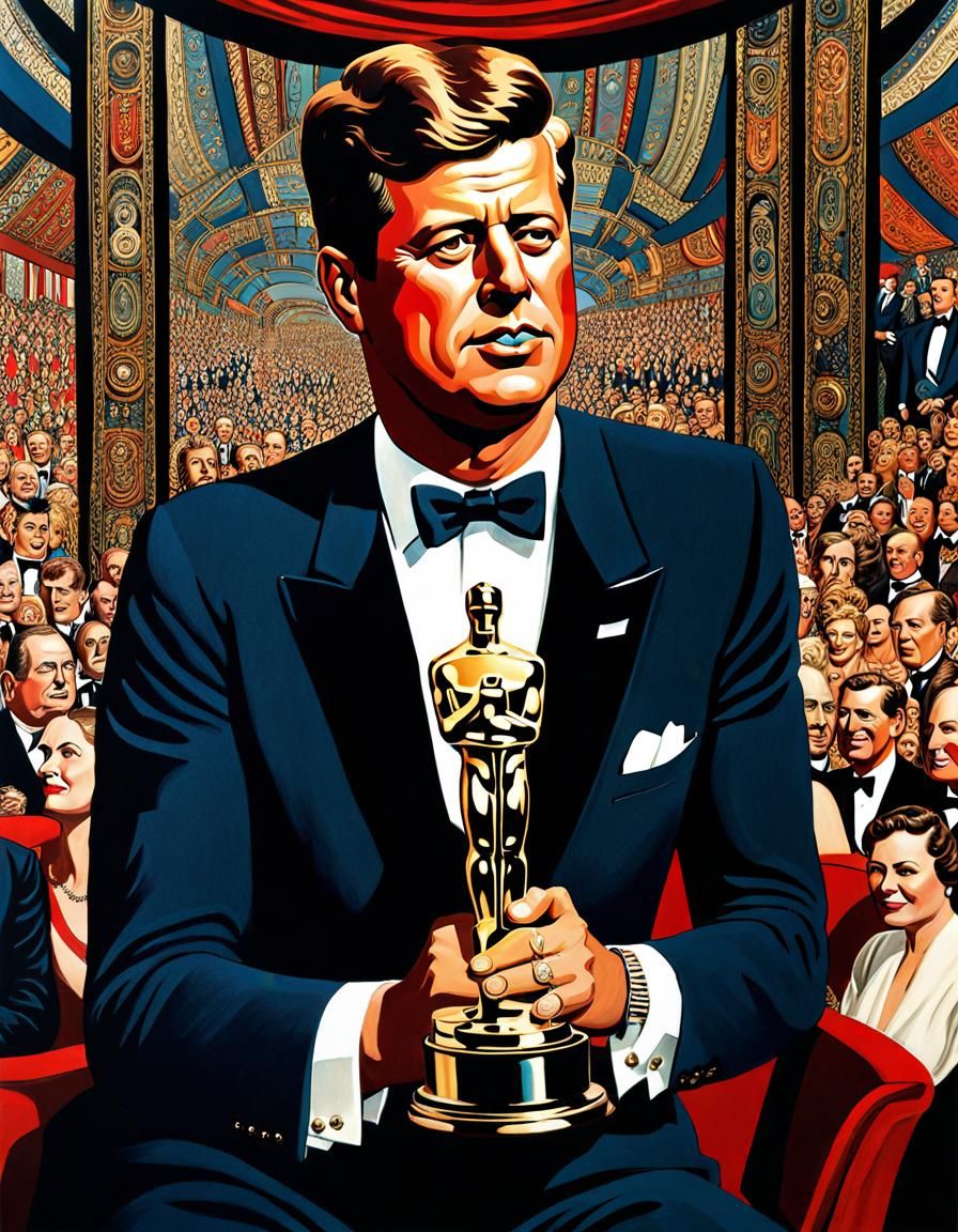 Kennedy holds the oscar for the best actor