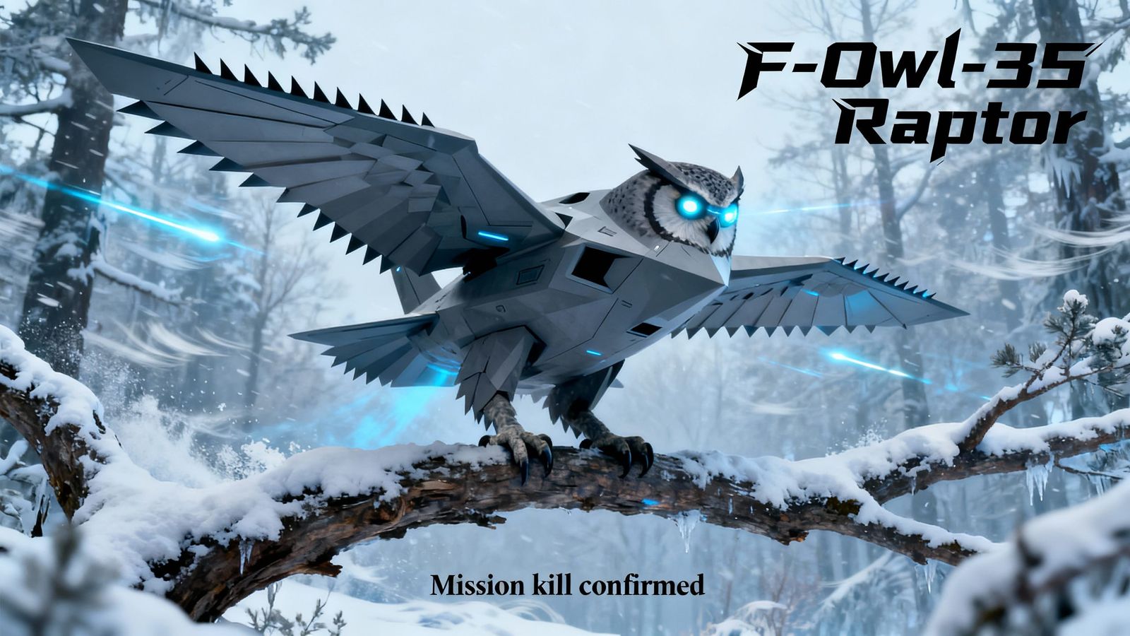 F-35 Owl: Stealth Fighter Fused With Nature