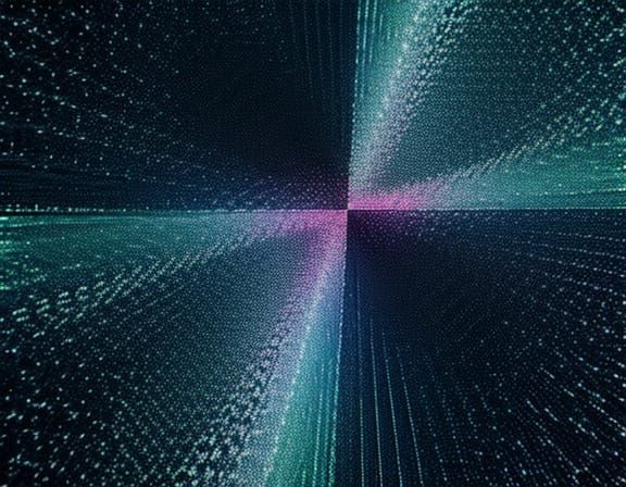 Abstract Composition in Geometric Style