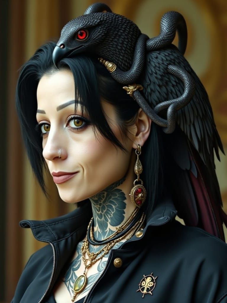 Dark Goddess Lilith in Dark Fantasy Masterpiece