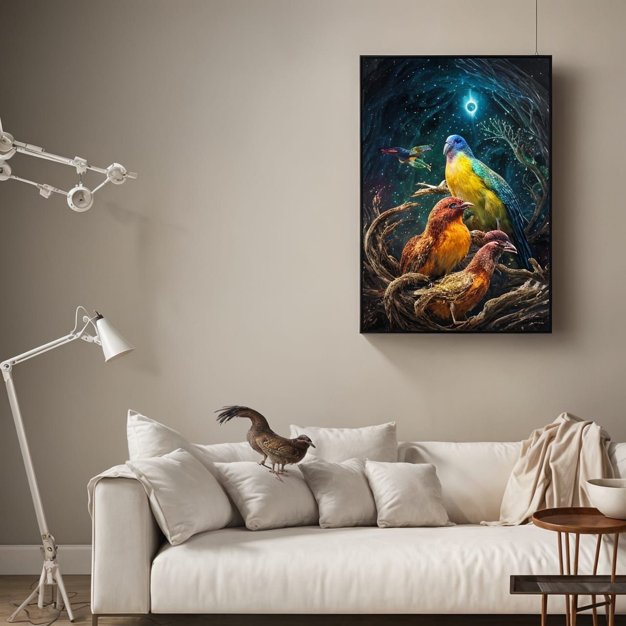 Dramatic Alien Invasion in Vivid Colors