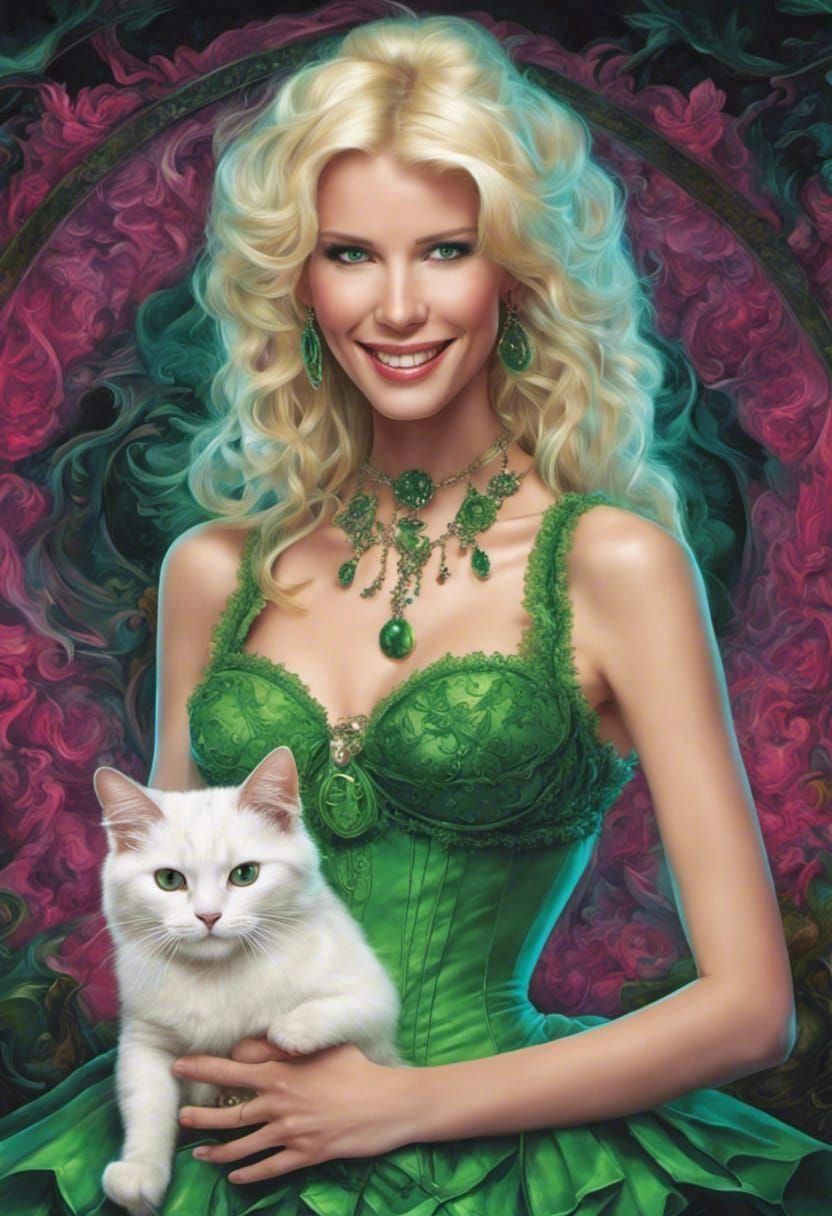 Fantasy Sorceress, Claudia Schiffer ❤️