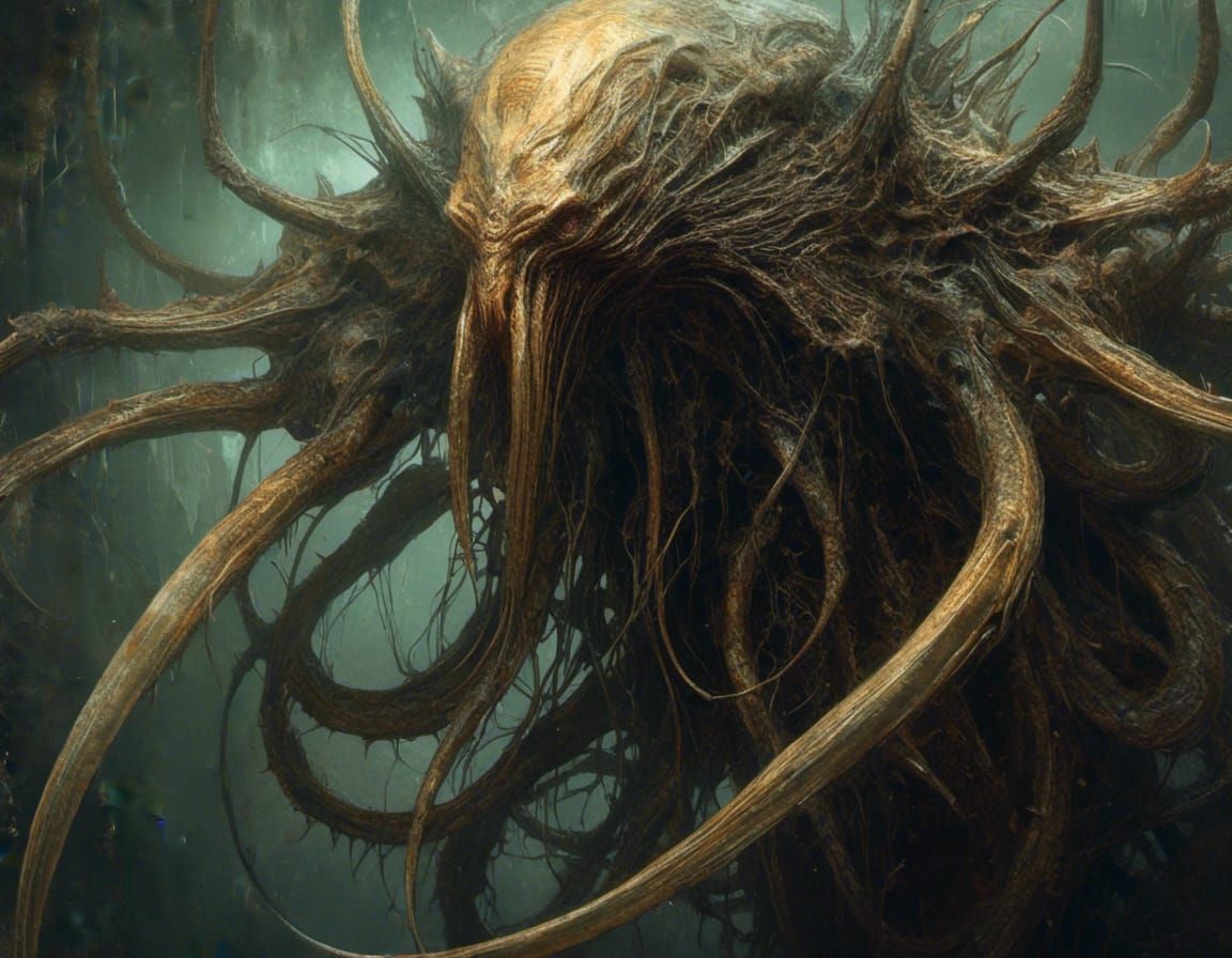 Cryptid Taxidermy: Cthulhu in Macabre Style