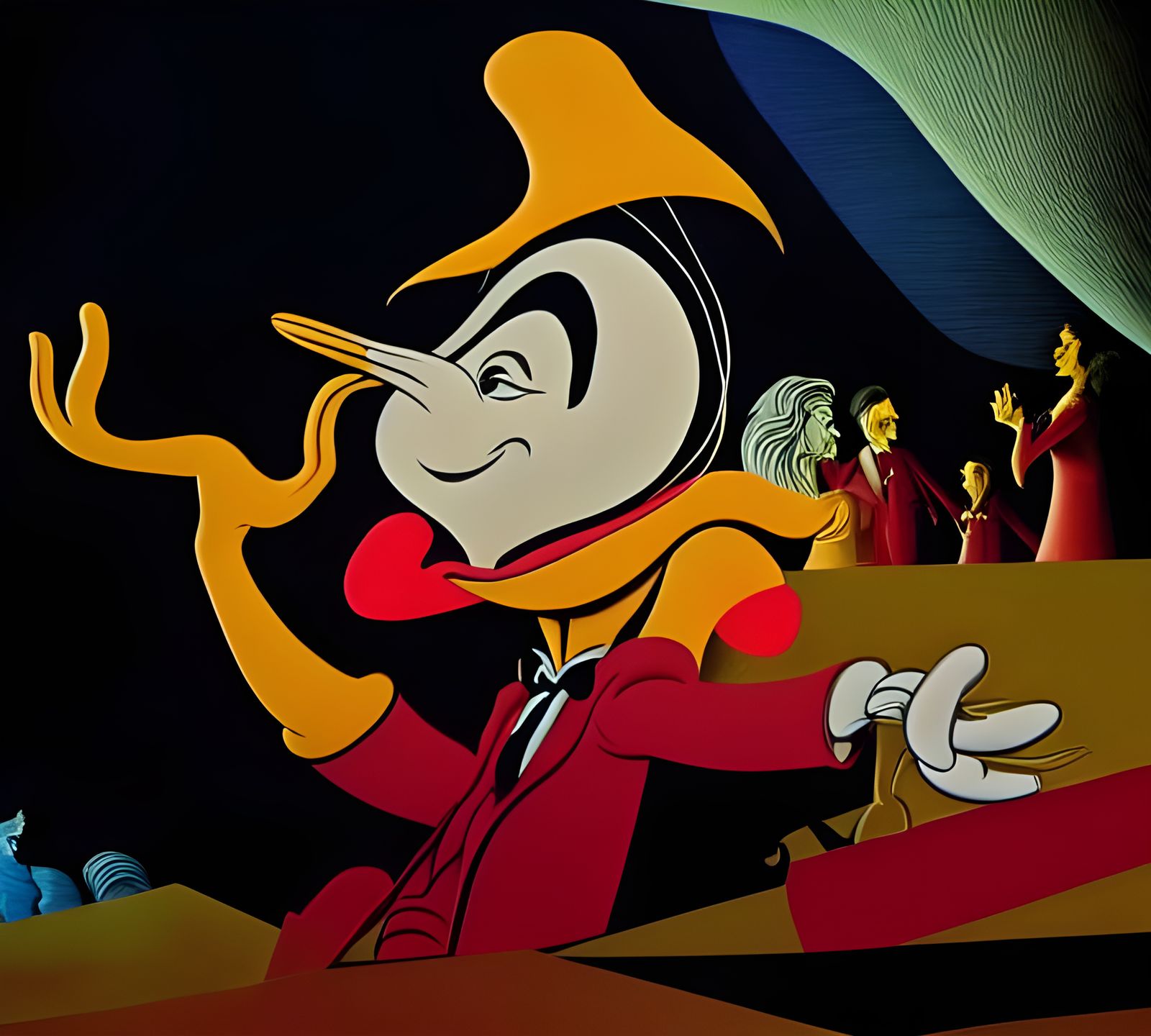 Fantastical Opera Dream: Abstract Art Masterpiece