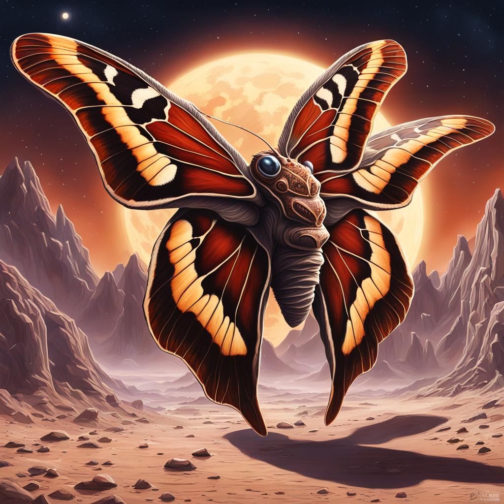 Exotic Alien Lifeforms on a Distant Exoplanet