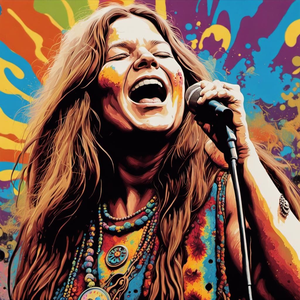 Janis Joplin Poster IV
