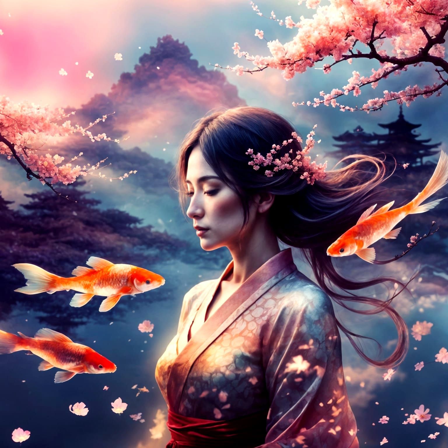 Ethereal Kyoto Dreamscape