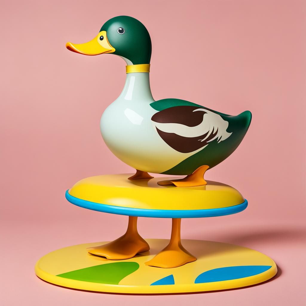Duck, Sandal, and Frisbee: An AI Whimsy