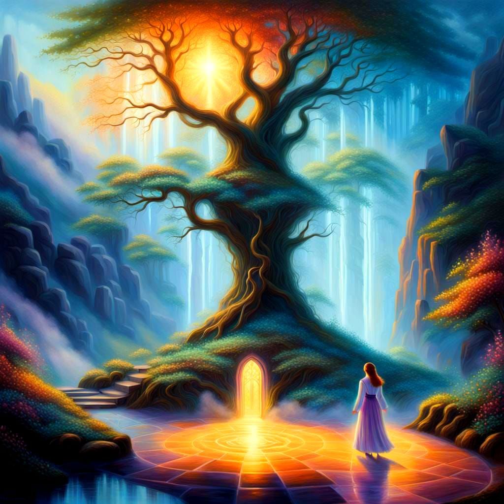 Ethereal Fantasy Portal to Another Universe