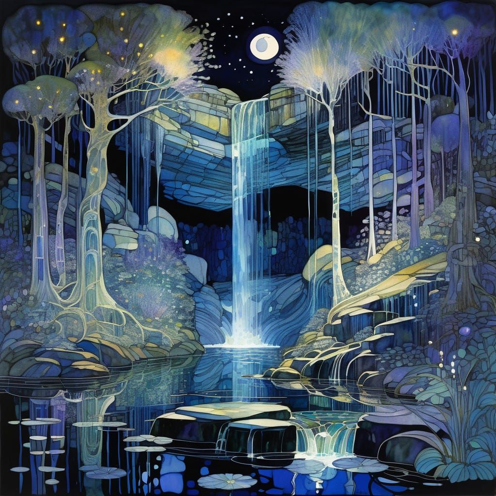 Whispering Midnight Enchanted Realm