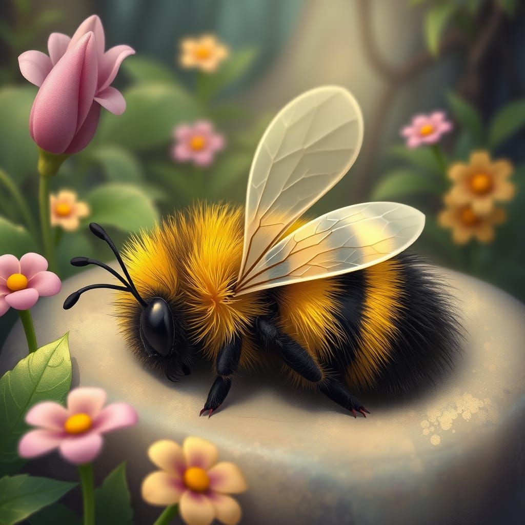 Sleeping Beauty Reimagined: Bumblebee Princess