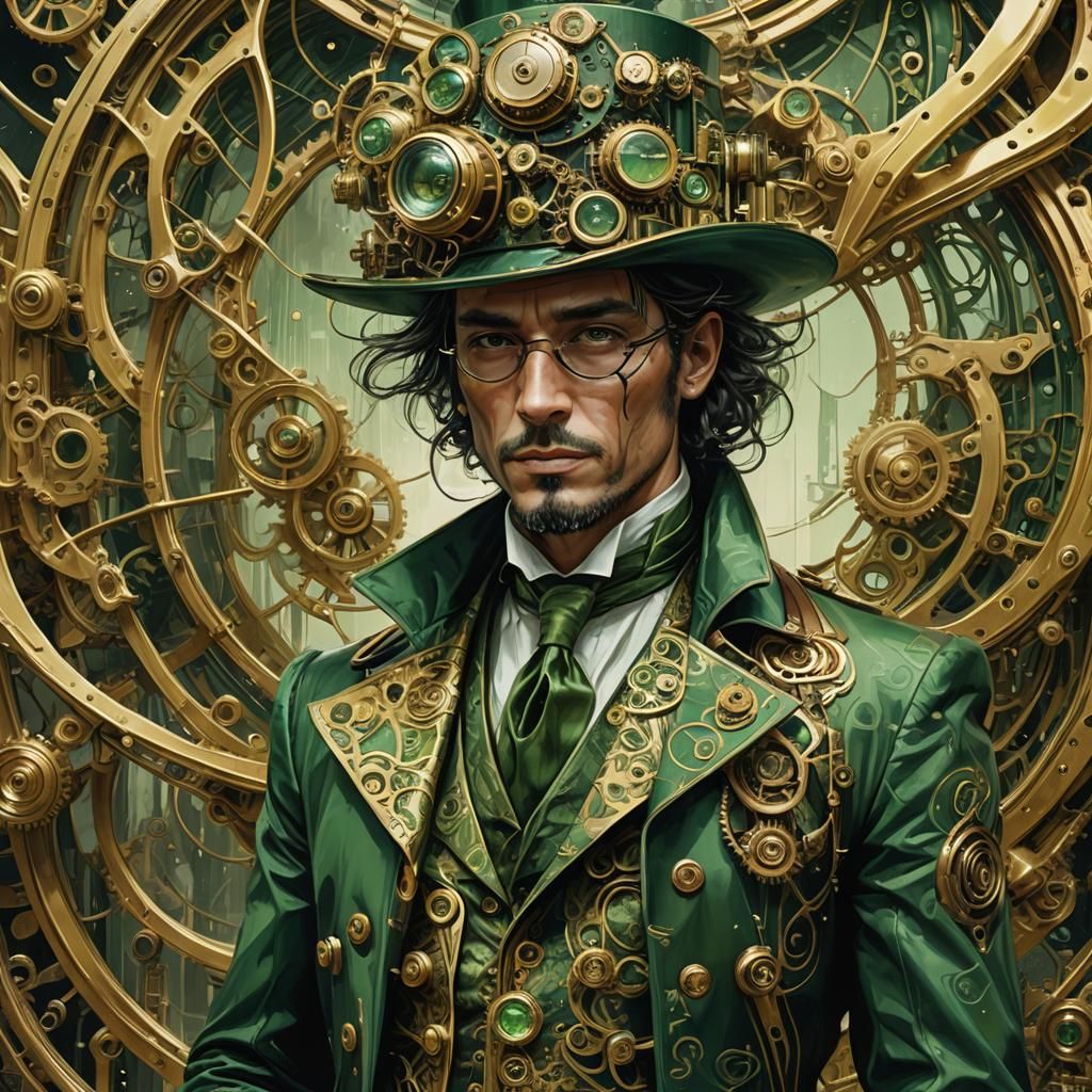 Steampunk gentleman
